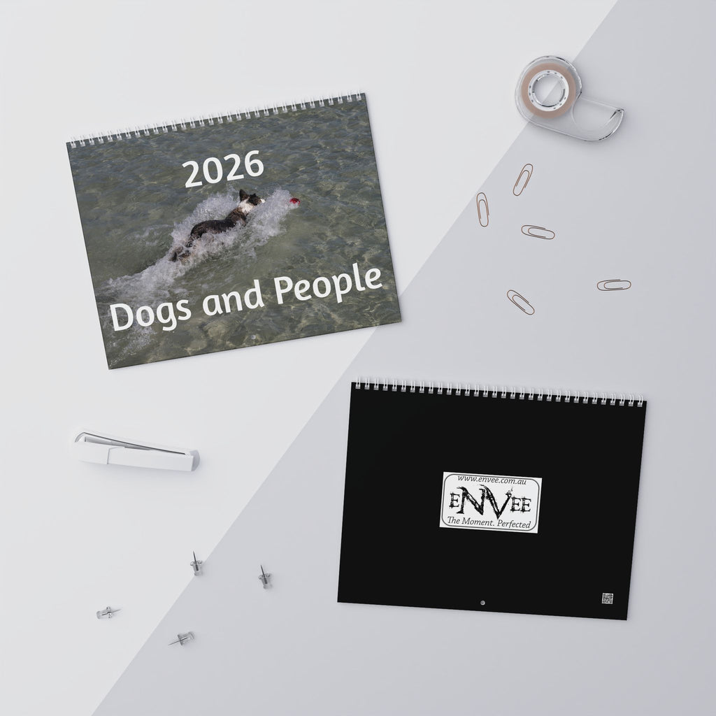 Dog Lover's 2026 Wall Calendar, Custom Dog Calendar, Gift Calendar, Desk Calendar with Photos, Personalized Calendar 2026