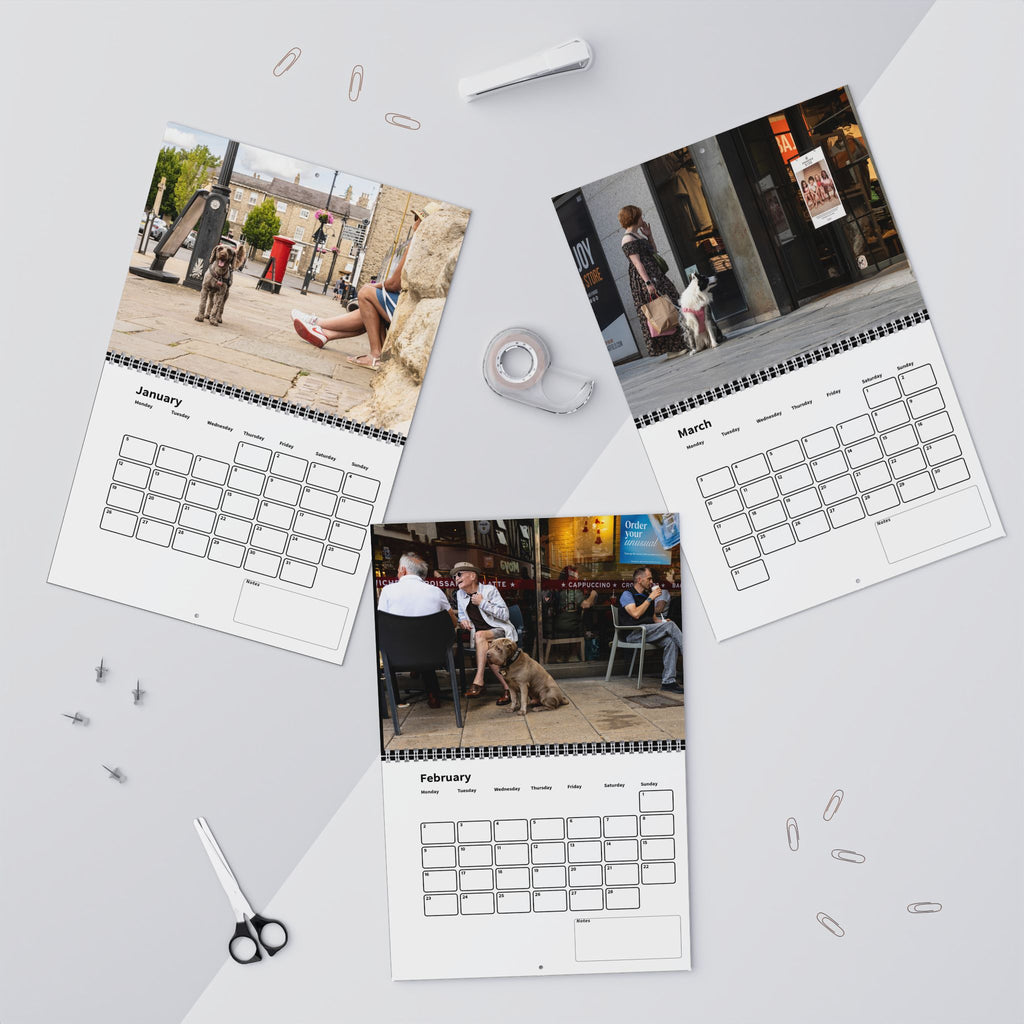 Dog Lover's 2026 Wall Calendar, Custom Dog Calendar, Gift Calendar, Desk Calendar with Photos, Personalized Calendar 2026