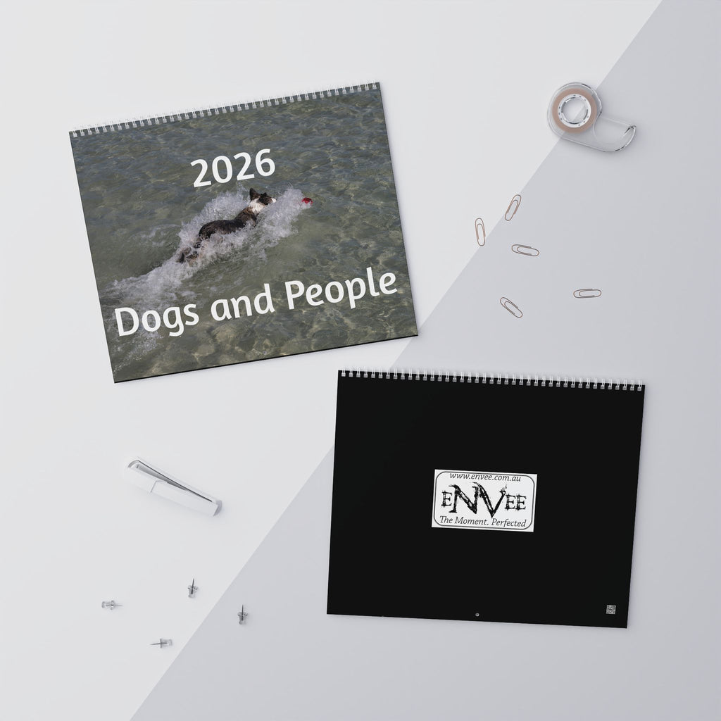 Dog Lover's 2026 Wall Calendar, Custom Dog Calendar, Gift Calendar, Desk Calendar with Photos, Personalized Calendar 2026